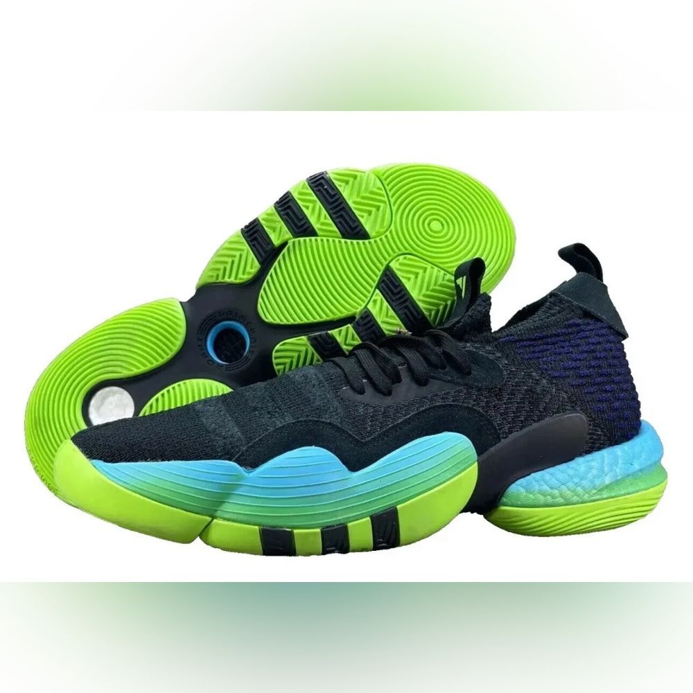 Adidas Trae Young 2 Basketball Trae Tlien Shoes Black Green TRAE YOUNG 2.0